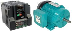 .75 HP 1800 RPM 115 Volts Input Package-Dealers Industrial Equipment-Brook Motor/Teco Drive