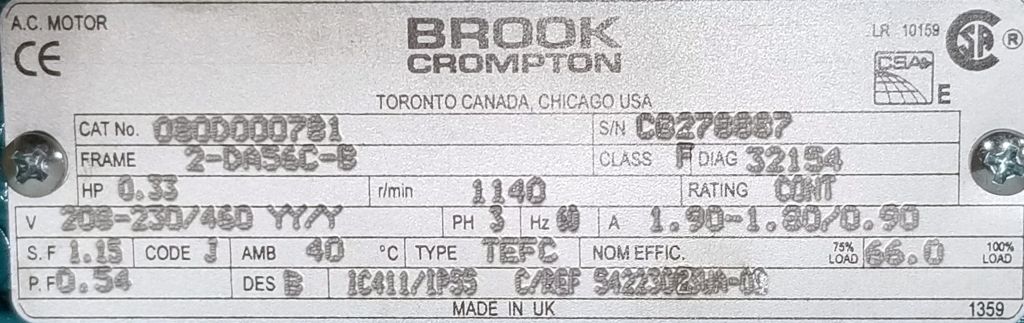 5422302WA-00-Brook Crompton-Dealers Industrial