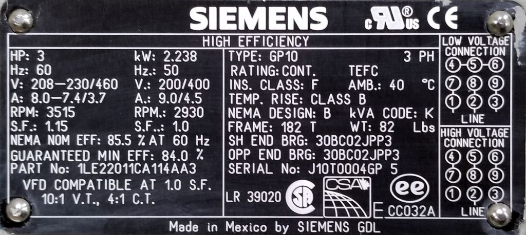 1LE22011CA114AA3-Siemens-Dealers Industrial