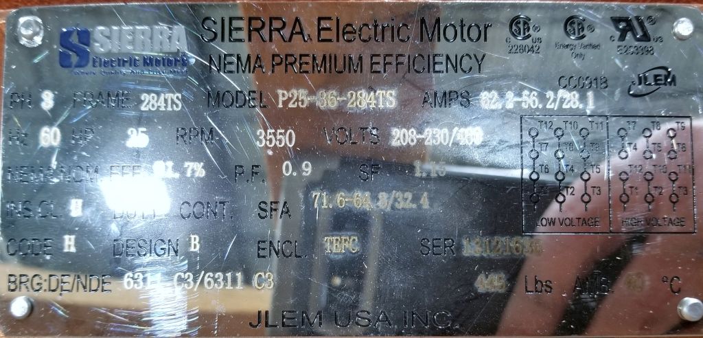 P25-36-284TS-Sierra/JLEM-Dealers Industrial