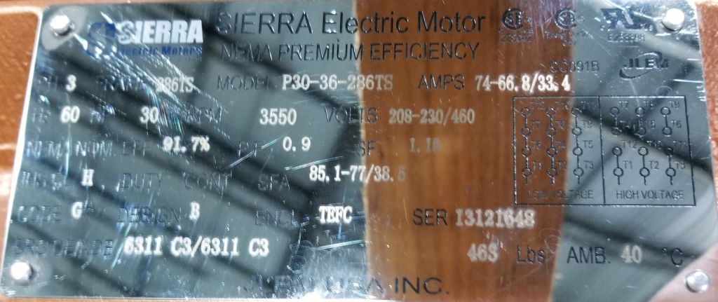P30-36-286TS-Sierra/JLEM-Dealers Industrial
