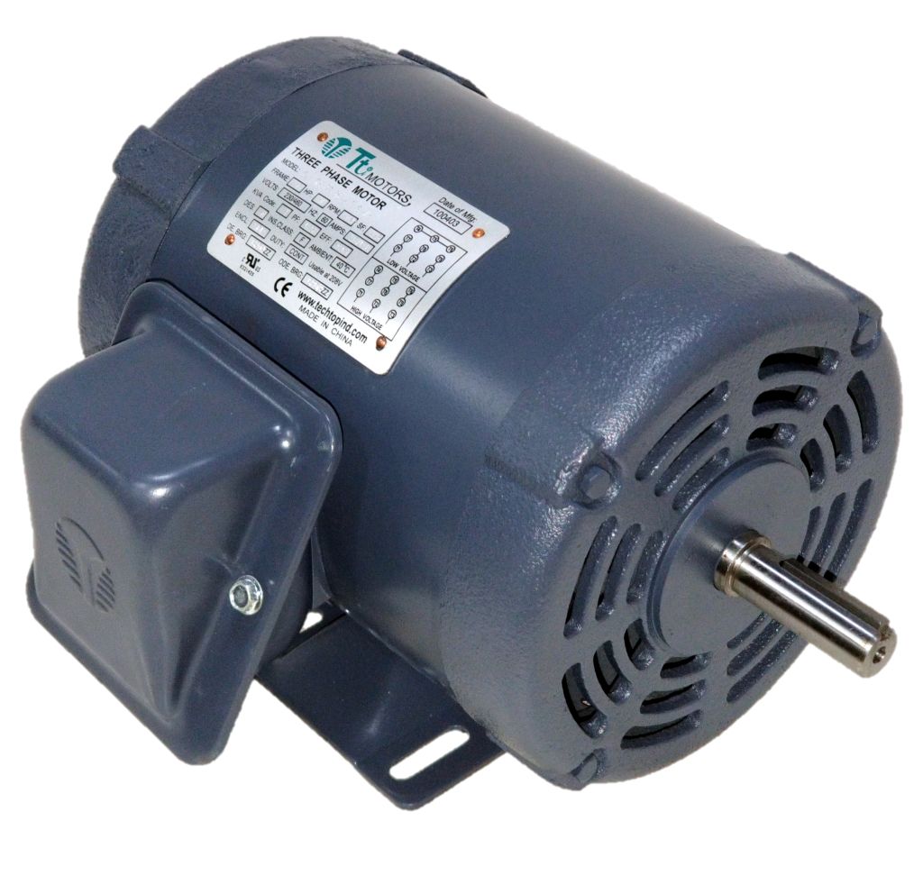 .33 HP 1800 RPM 115 Volts Input Package-Techtop Motor/Teco Drive-Dealers Industrial