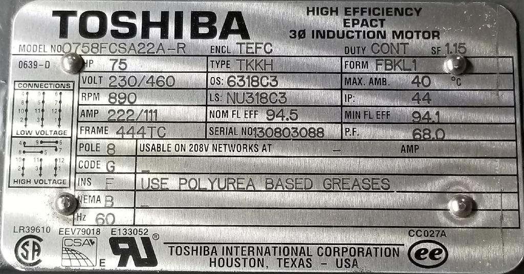 0758FCSA22A-R-Toshiba-Dealers Industrial