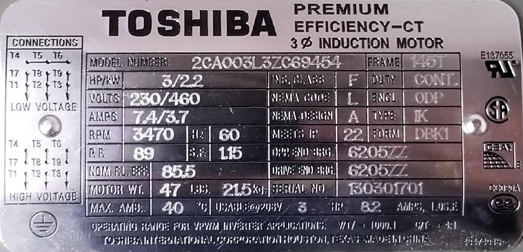 2CA003L3ZC69454-Toshiba-Dealers Industrial