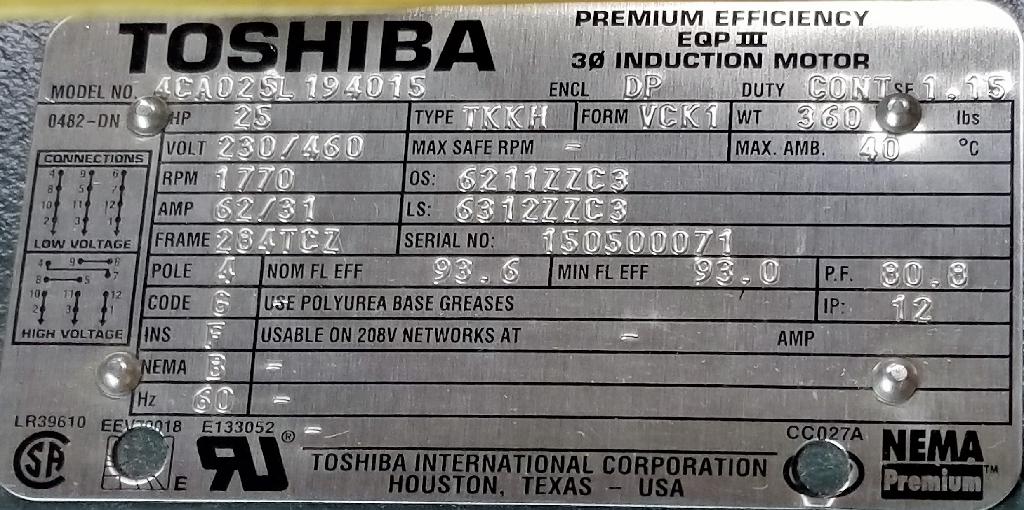 4CA025L194015-Toshiba-Dealers Industrial