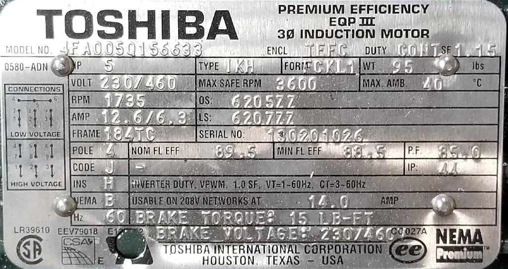 4FA005Q156633-Toshiba-Dealers Industrial