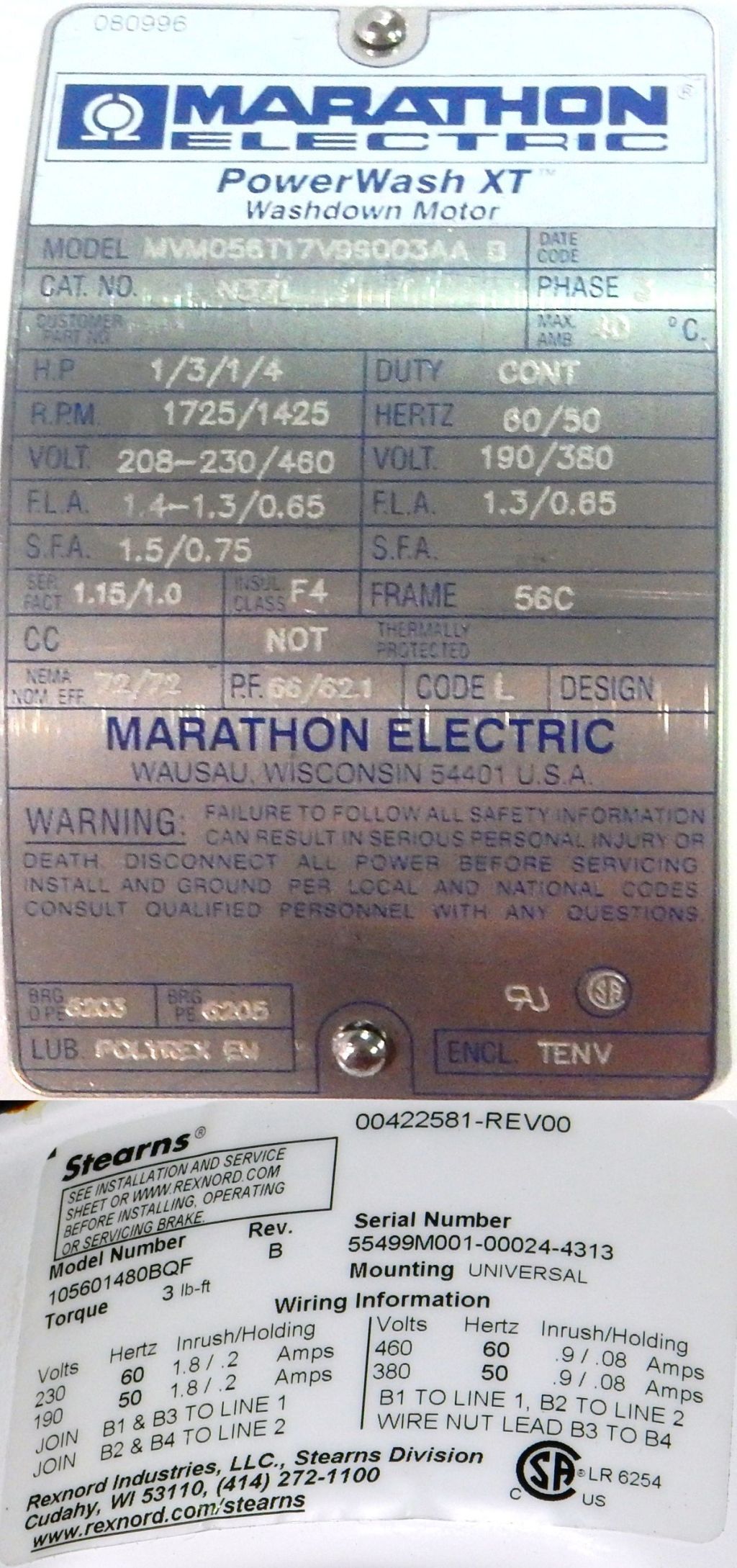 056T17V99003-Dealers Electric-Marathon