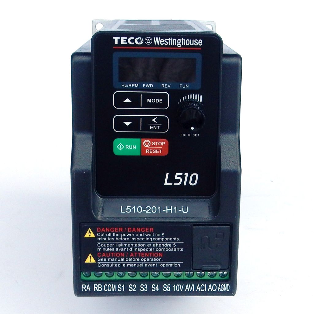 L510-2P5-H3-N-Dealers Electric-Teco vfd
