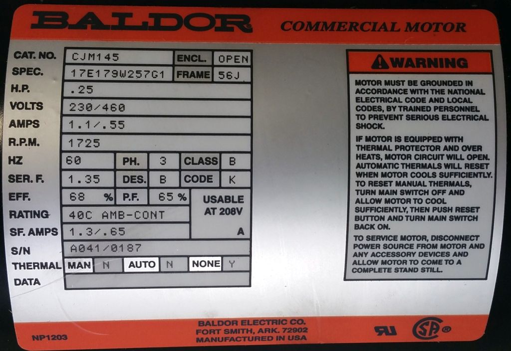 CJM145-Baldor-Dealers Industrial