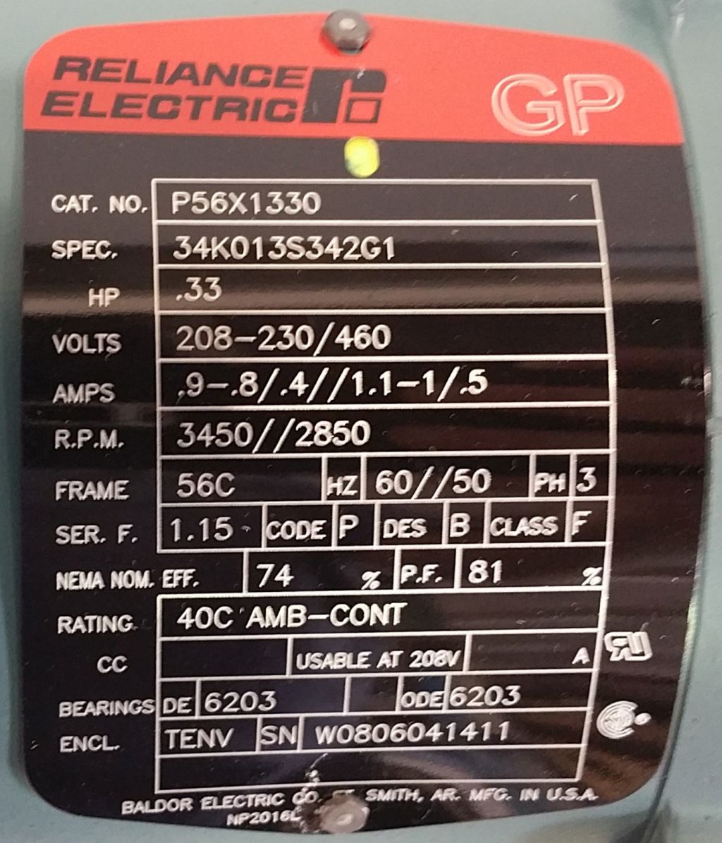 P56X1330-Dealers Electric-Baldor