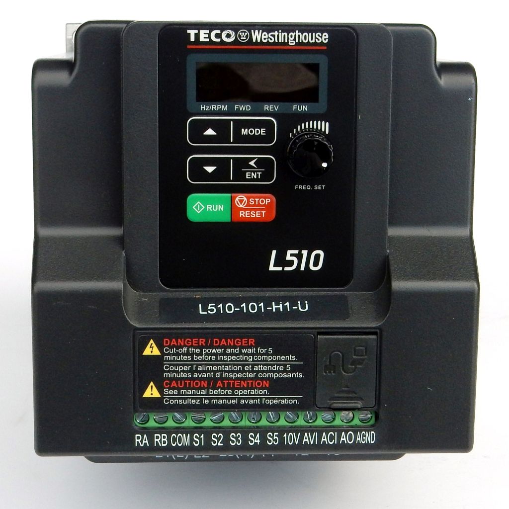 L510-101-H1-N-Dealers Electric-Teco vfd