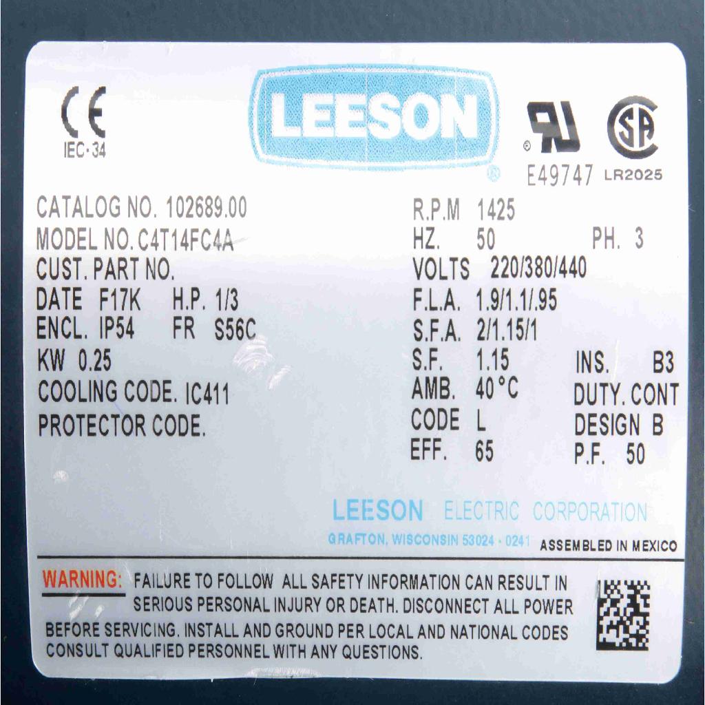 102689.00-Leeson-Dealers Industrial