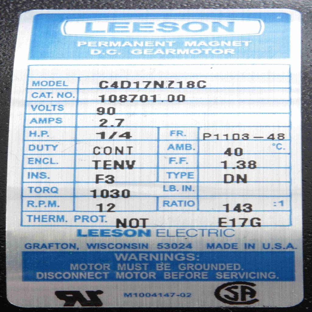 108701.00-Leeson-Dealers Industrial