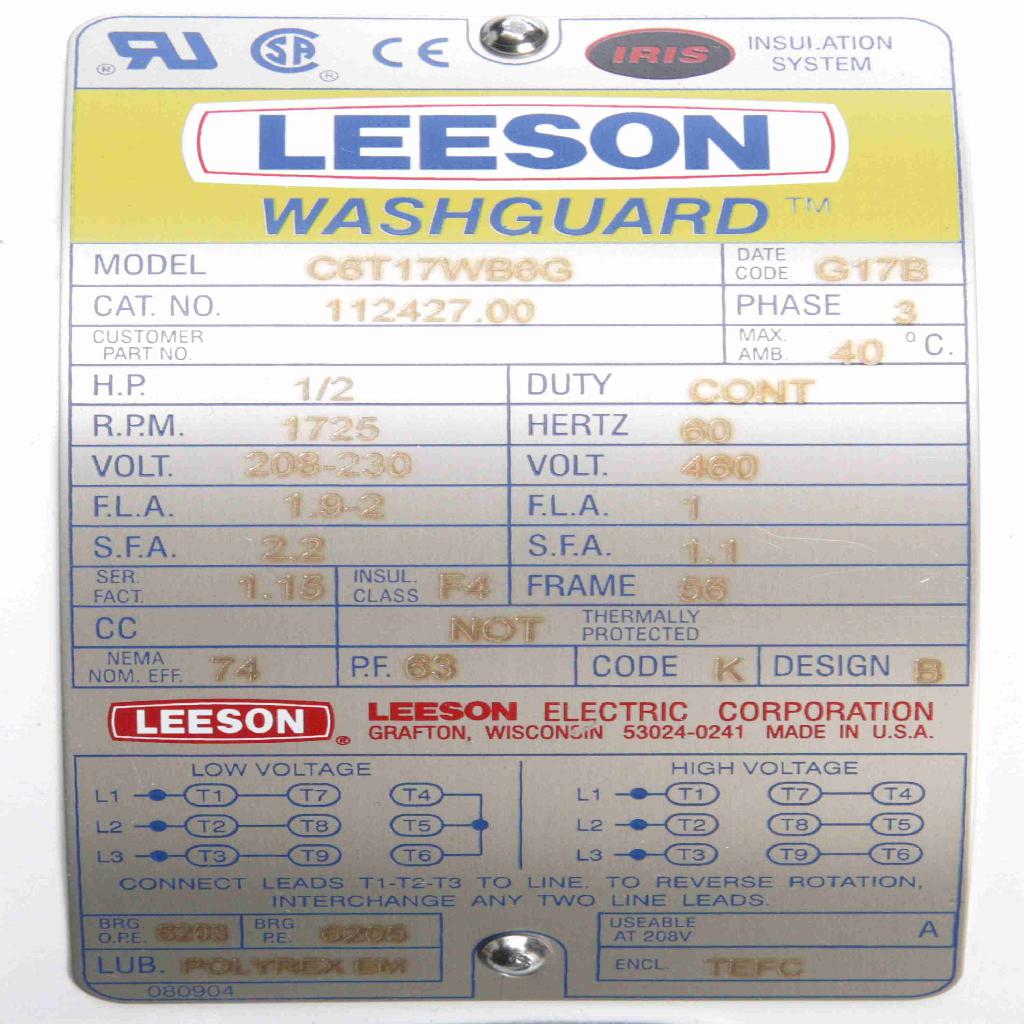 112427.00-Leeson-Dealers Industrial