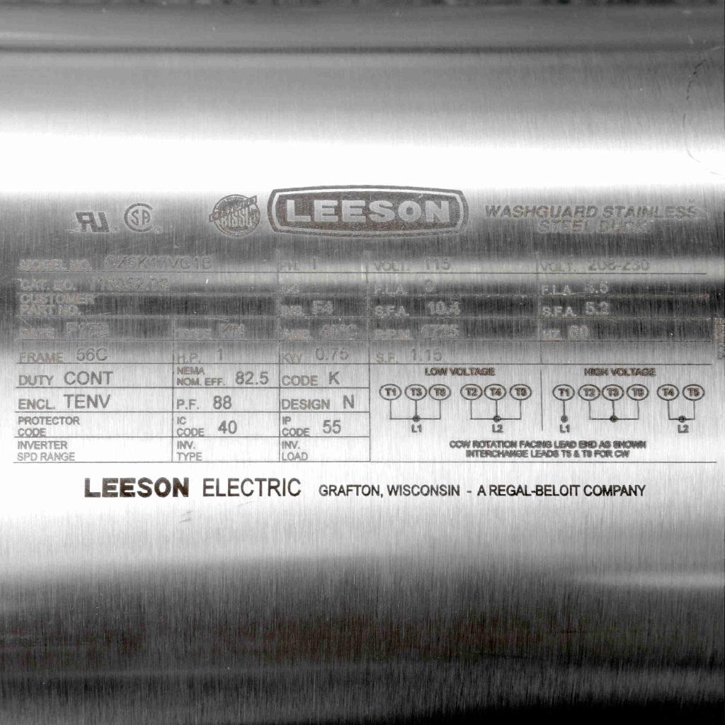 116352.00-Leeson-Dealers Industrial