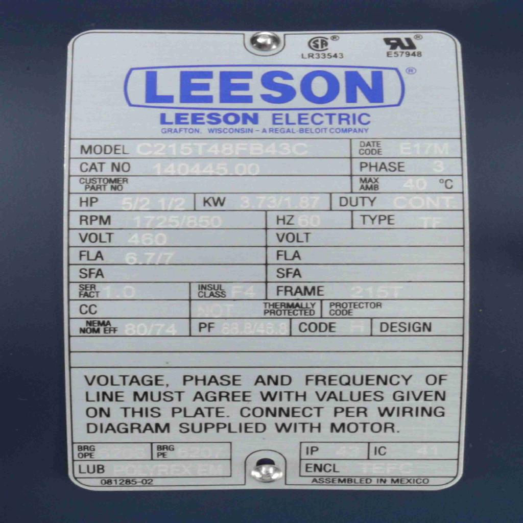 140445.00-Leeson-Dealers Industrial