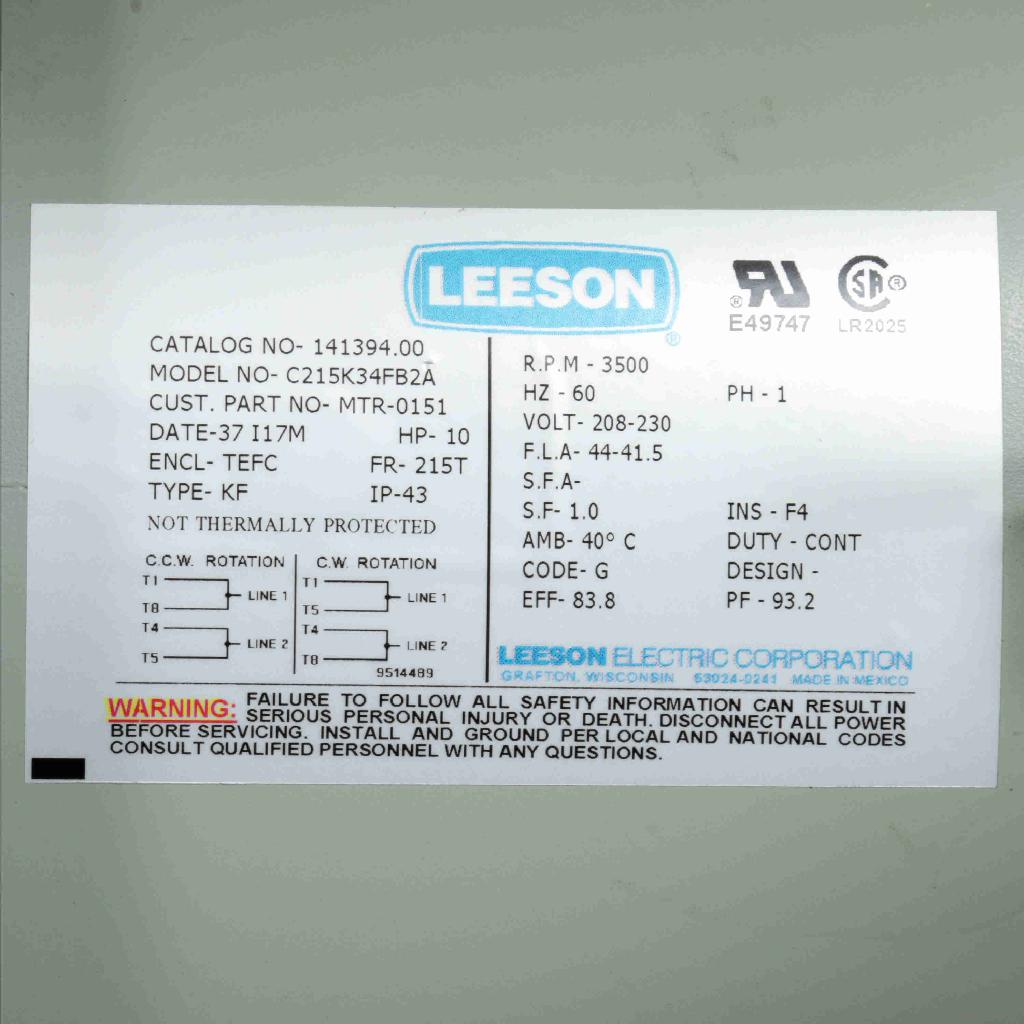 141394.00-Leeson-Dealers Industrial