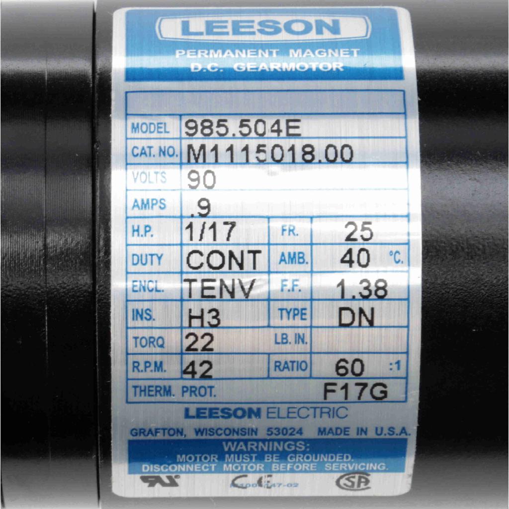 M1115018.00-Leeson-Dealers Industrial