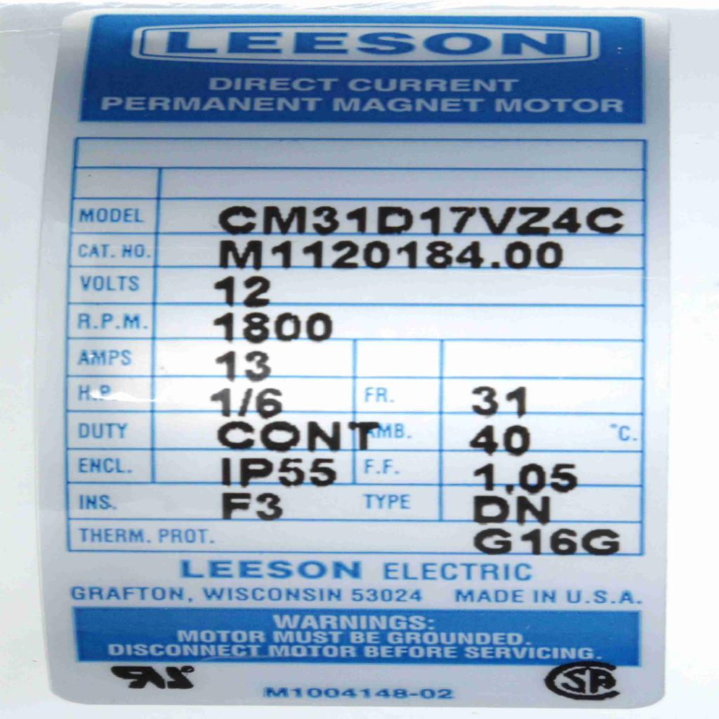 M1120184.00-Leeson-Dealers Industrial