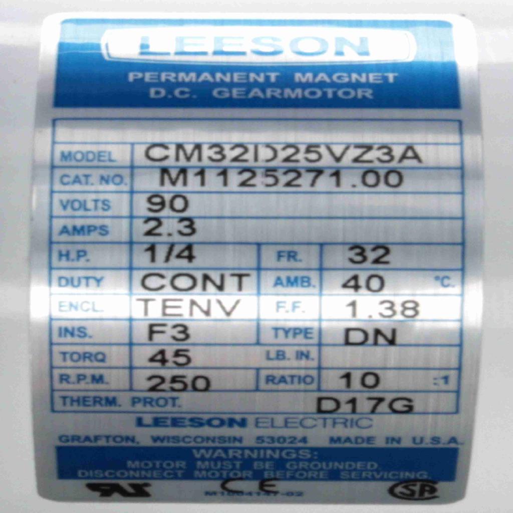 M1125271.00-Leeson-Dealers Industrial