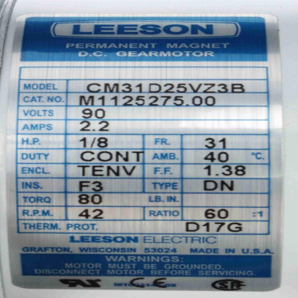 M1125275.00-Leeson-Dealers Industrial