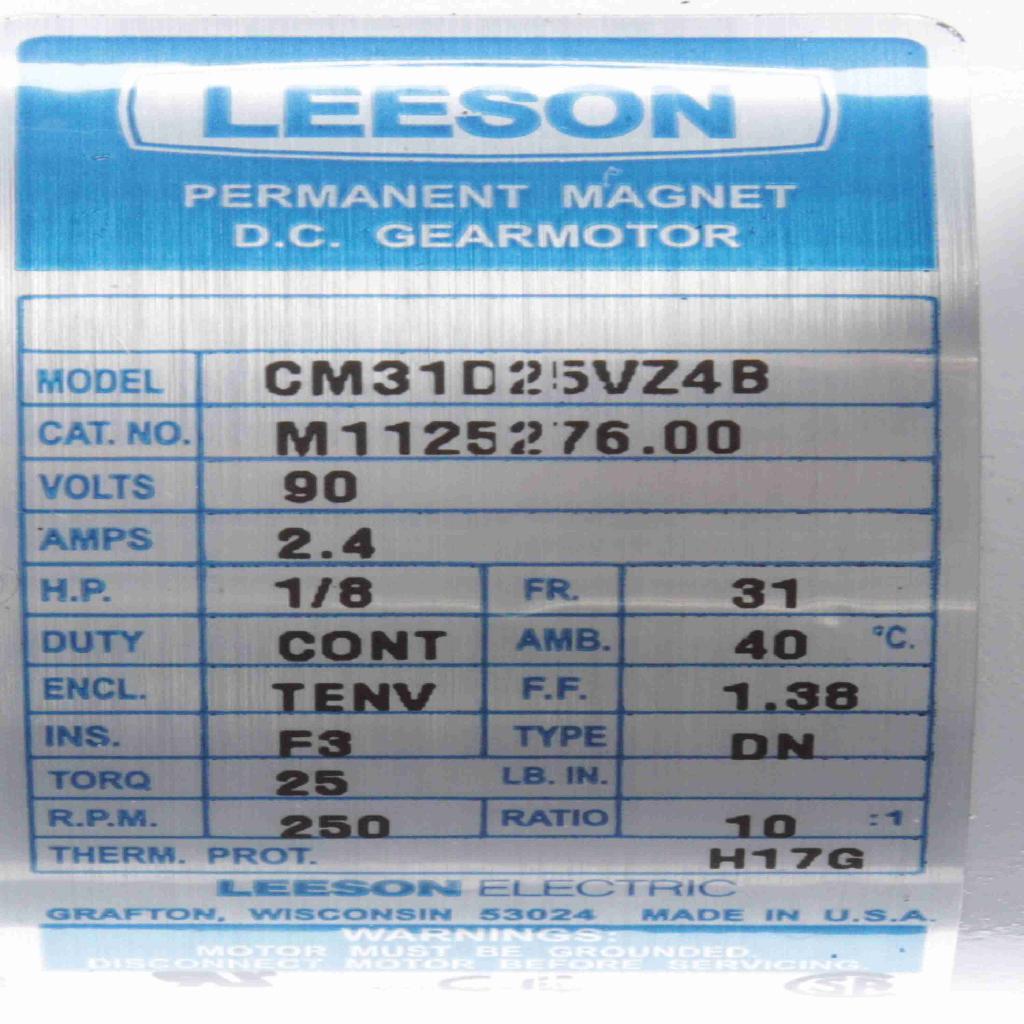 M1125276.00-Leeson-Dealers Industrial