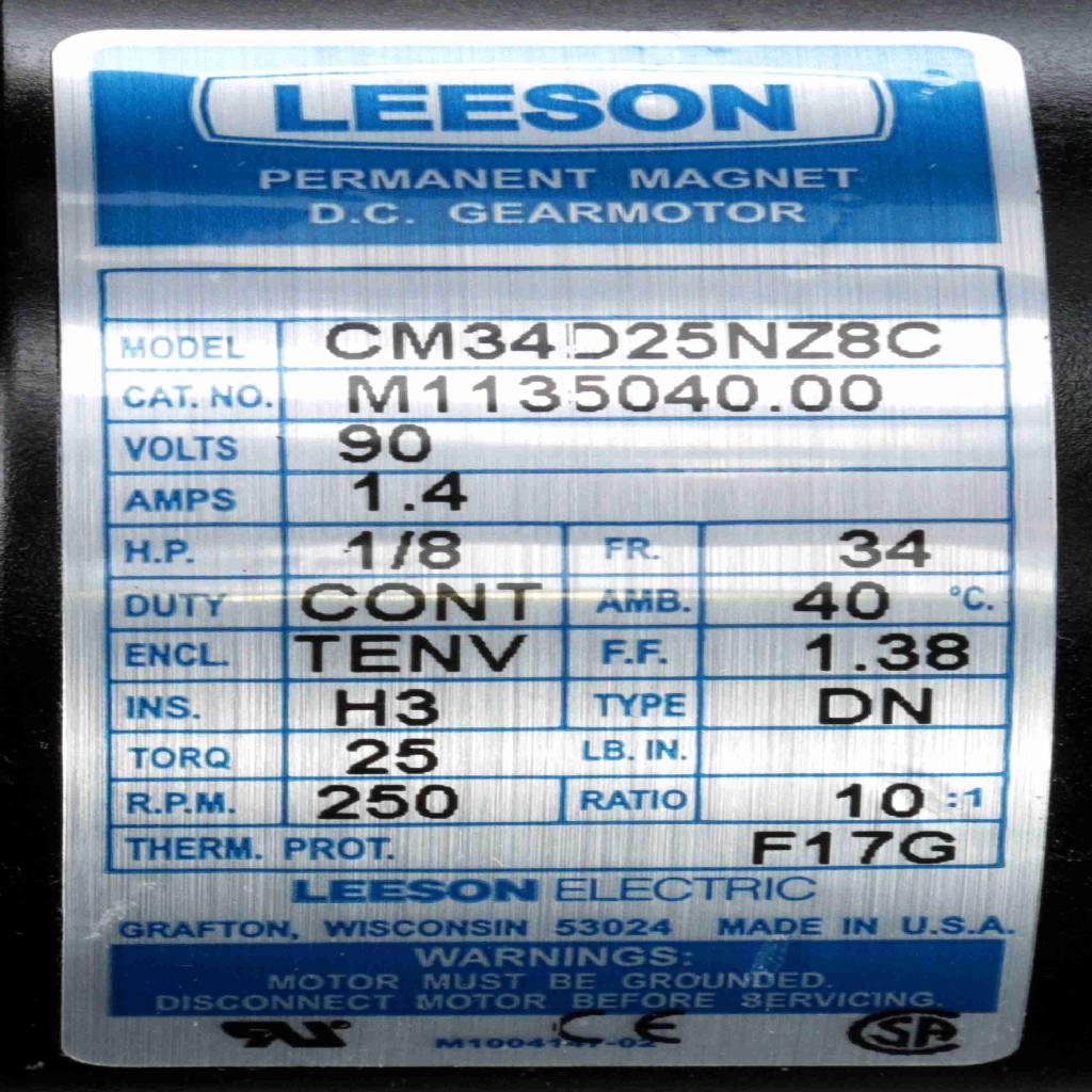 M1135040.00-Leeson-Dealers Industrial