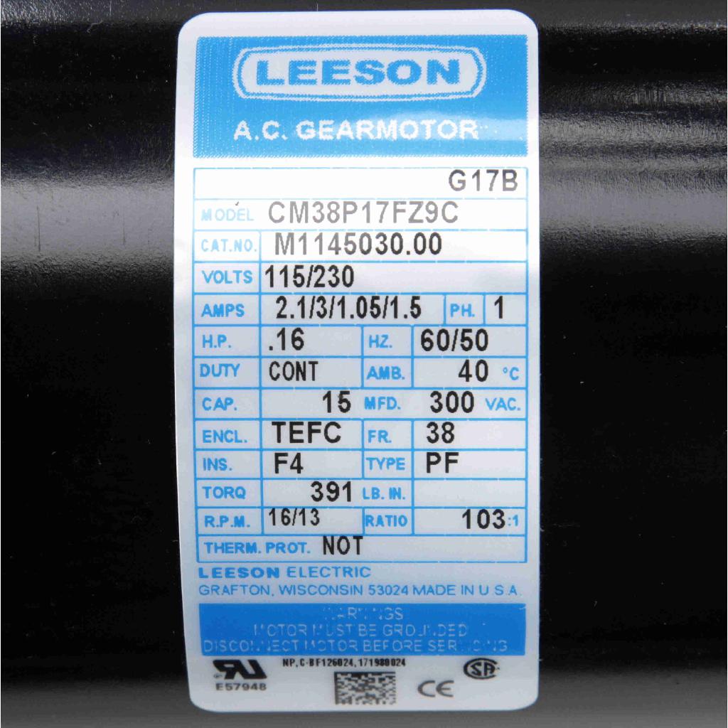 M1145030.00-Leeson-Dealers Industrial