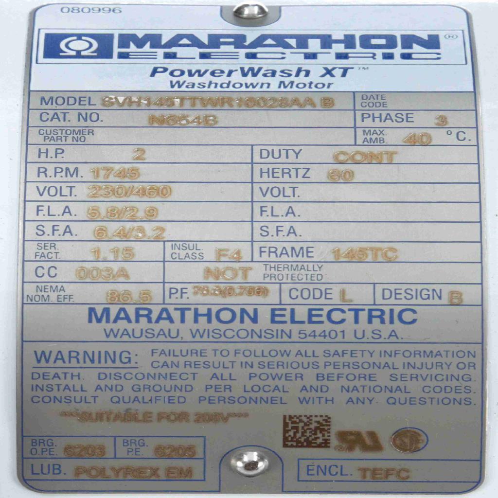 145TTWR16028-Marathon-Dealers Industrial