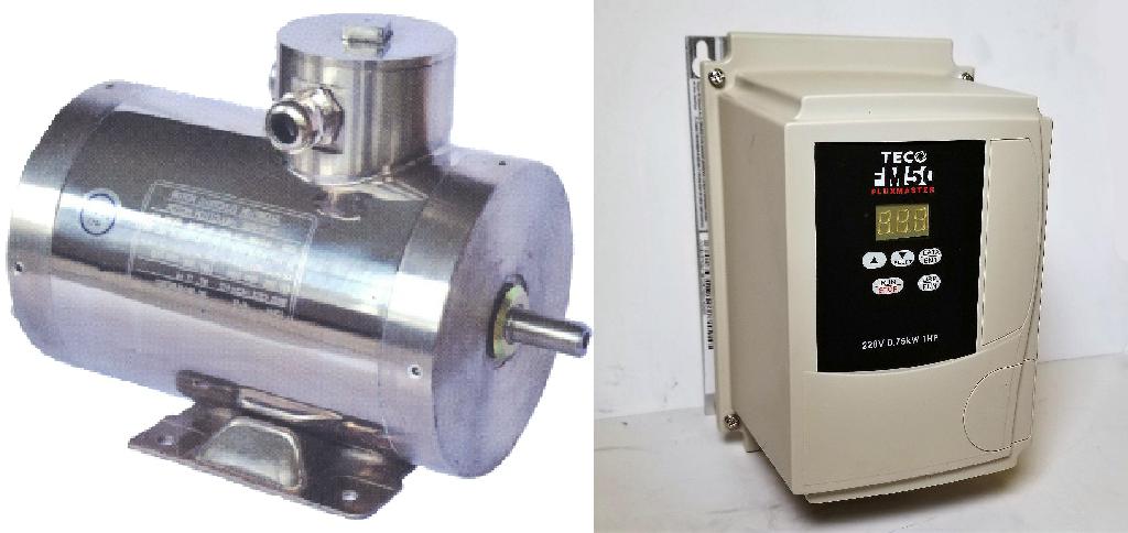 Package-WP0/72C--and-FM50-401-N4-Teco Motor/Teco Drive-Dealers Industrial