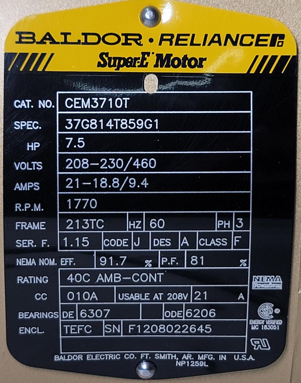 CEM3710T--BALDOR-Dealers Industrial