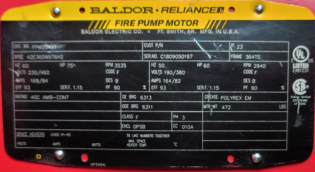 FPM2549T--BALDOR-Dealers Industrial