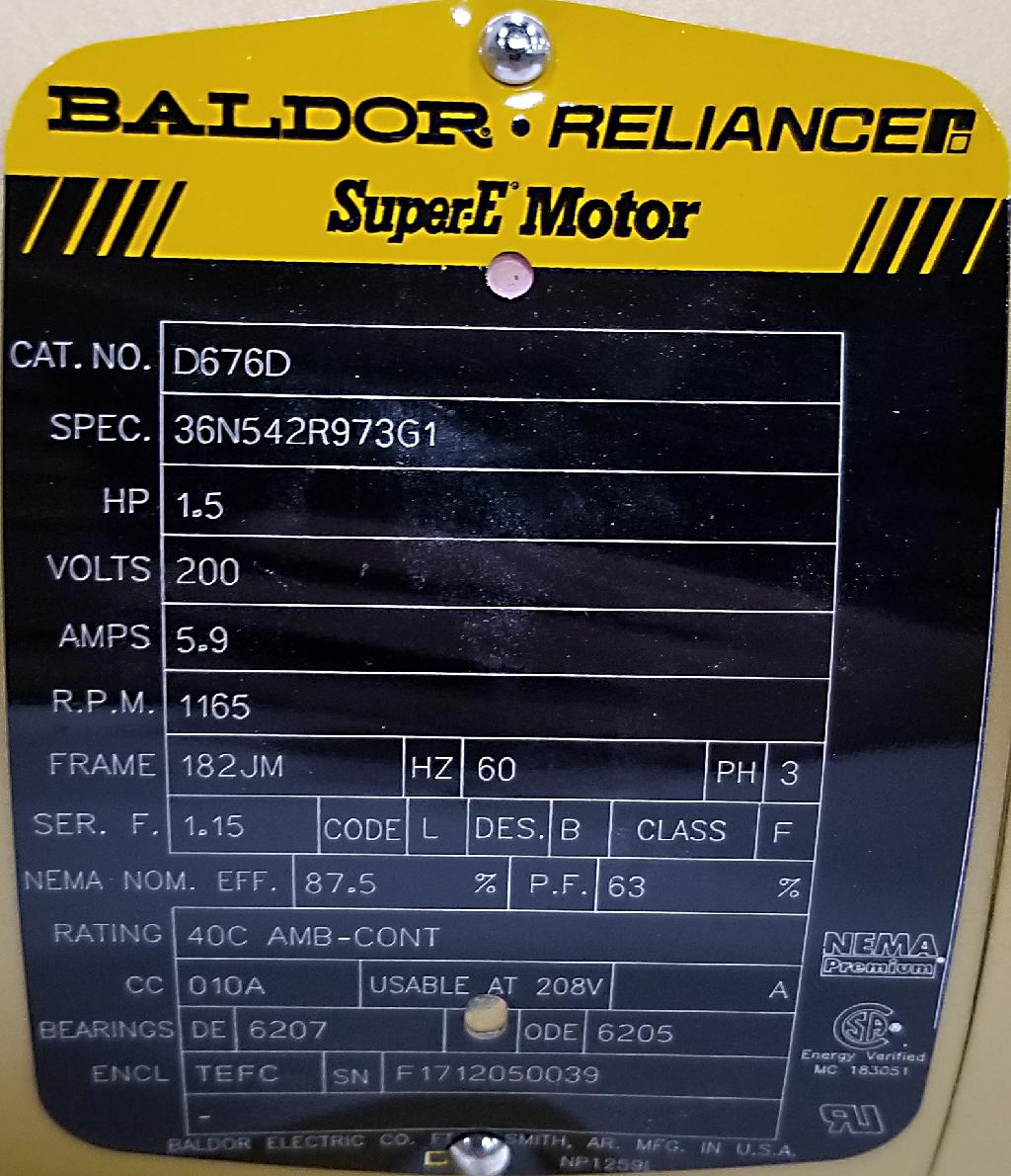 36N542R973G1-Baldor-Dealers Industrial