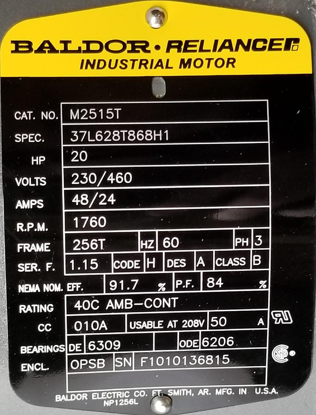 M2515T -Baldor-Dealers Industrial