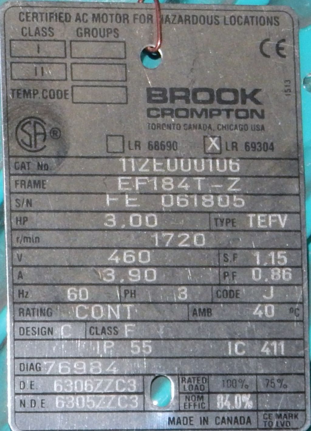 2539208-00-Brook Crompton-Dealers Industrial