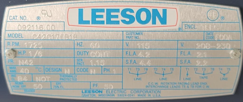092116.00--LEESON-Dealers Industrial