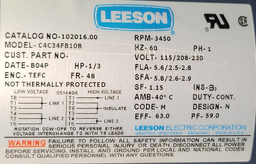 102016.00-LEESON-Dealers Industrial