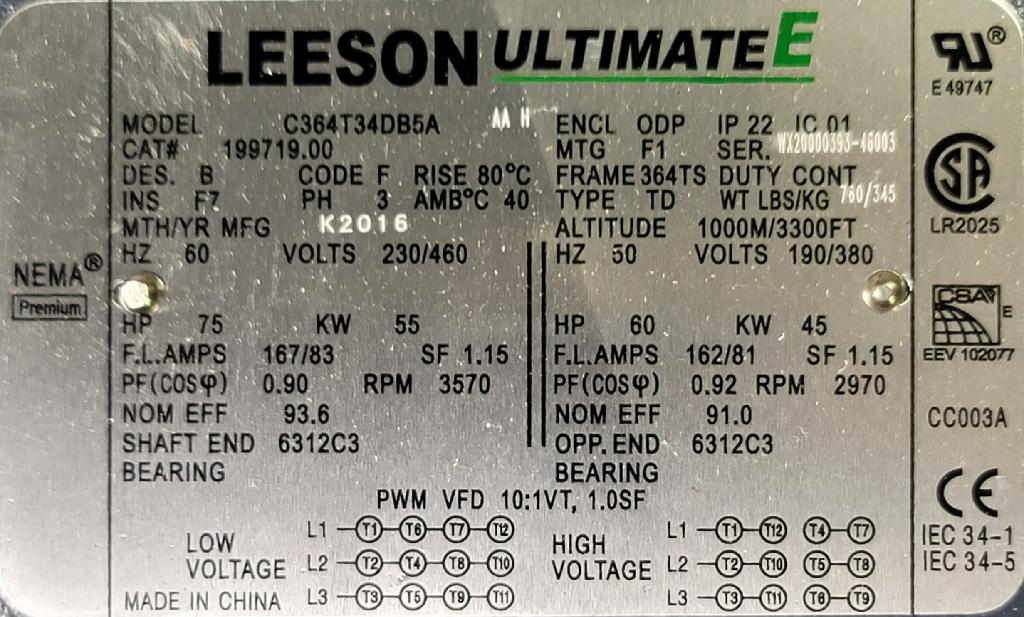 199719.00--LEESON-Dealers Industrial