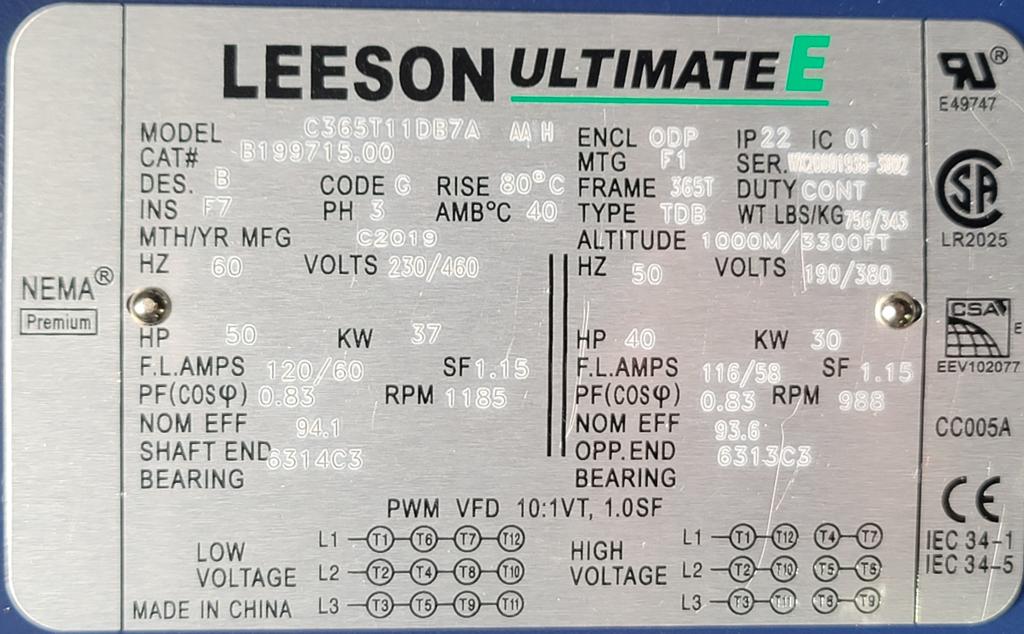 B199715.00--LEESON-Dealers Industrial
