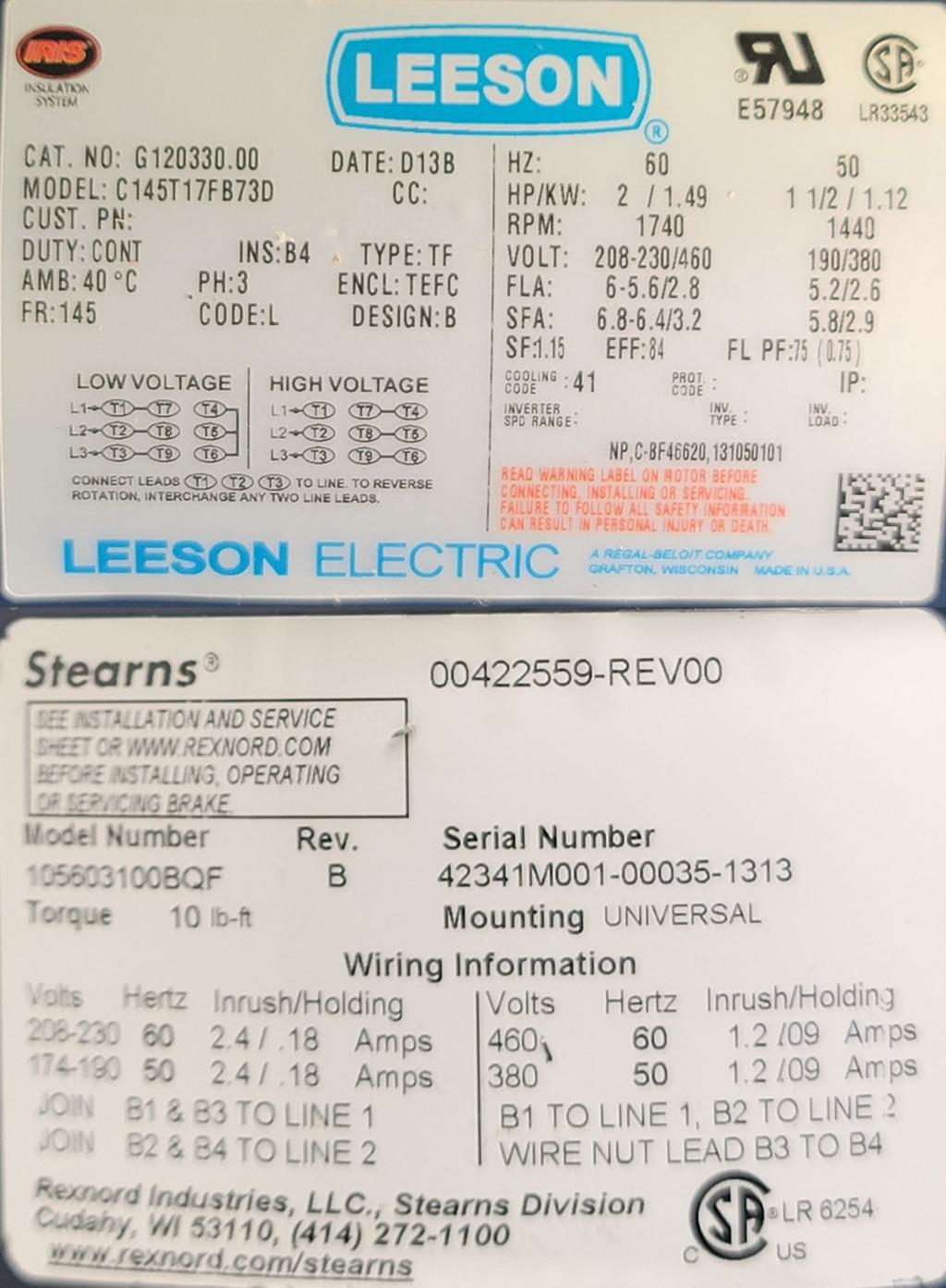 G120330.00--LEESON-Dealers Industrial