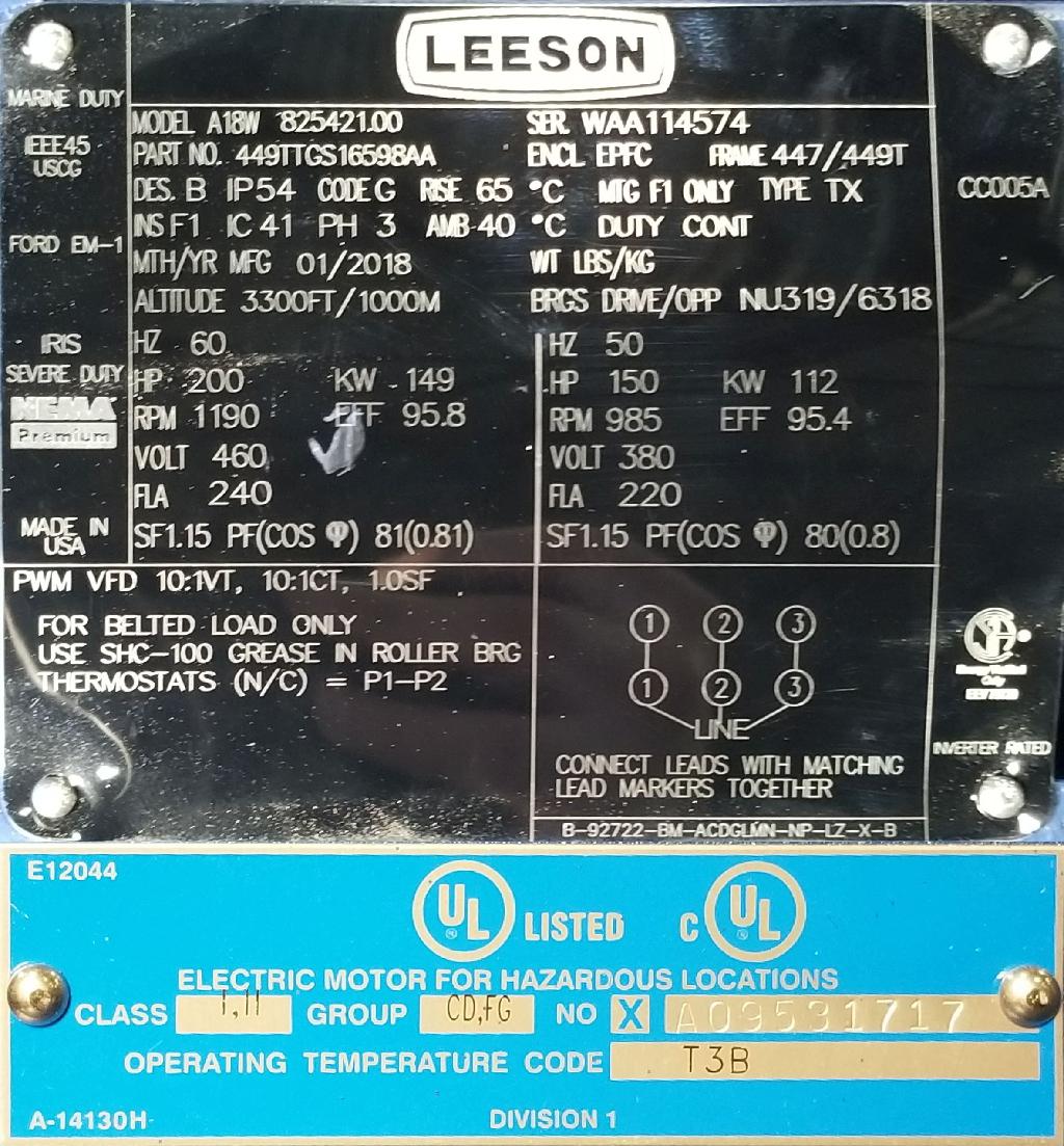 825421.00-Leeson-Dealers Industrial