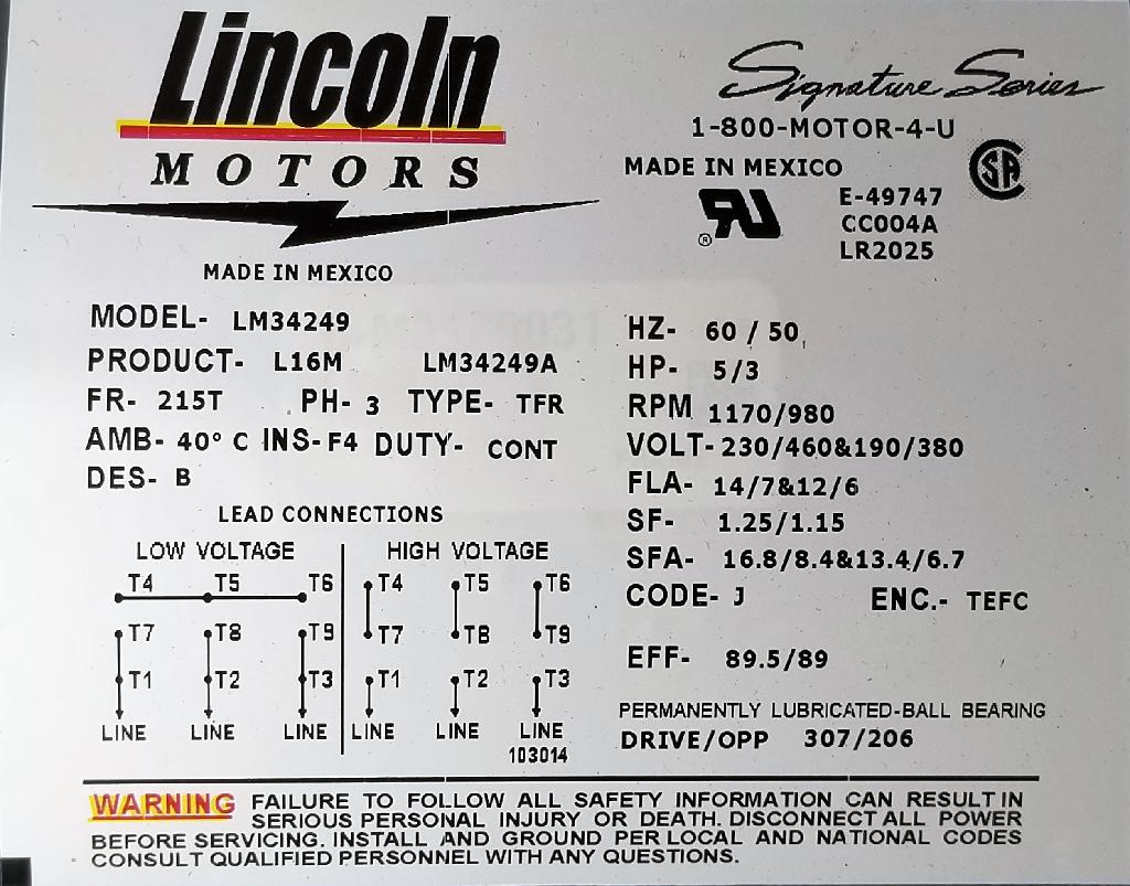 LM34249--Lincoln-Dealers Industrial