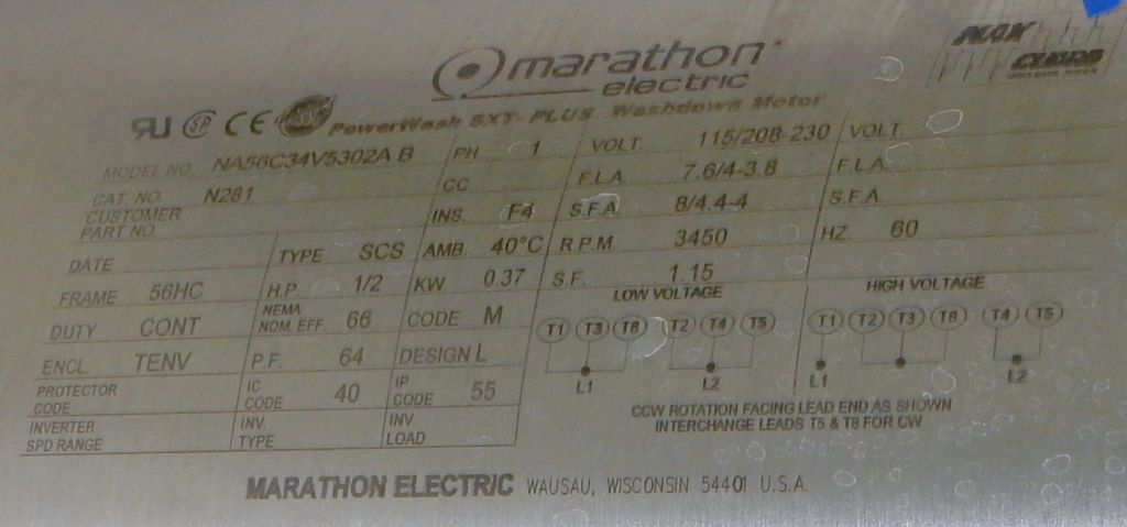 056C34V5302--Marathon Electric-Dealers Industrial
