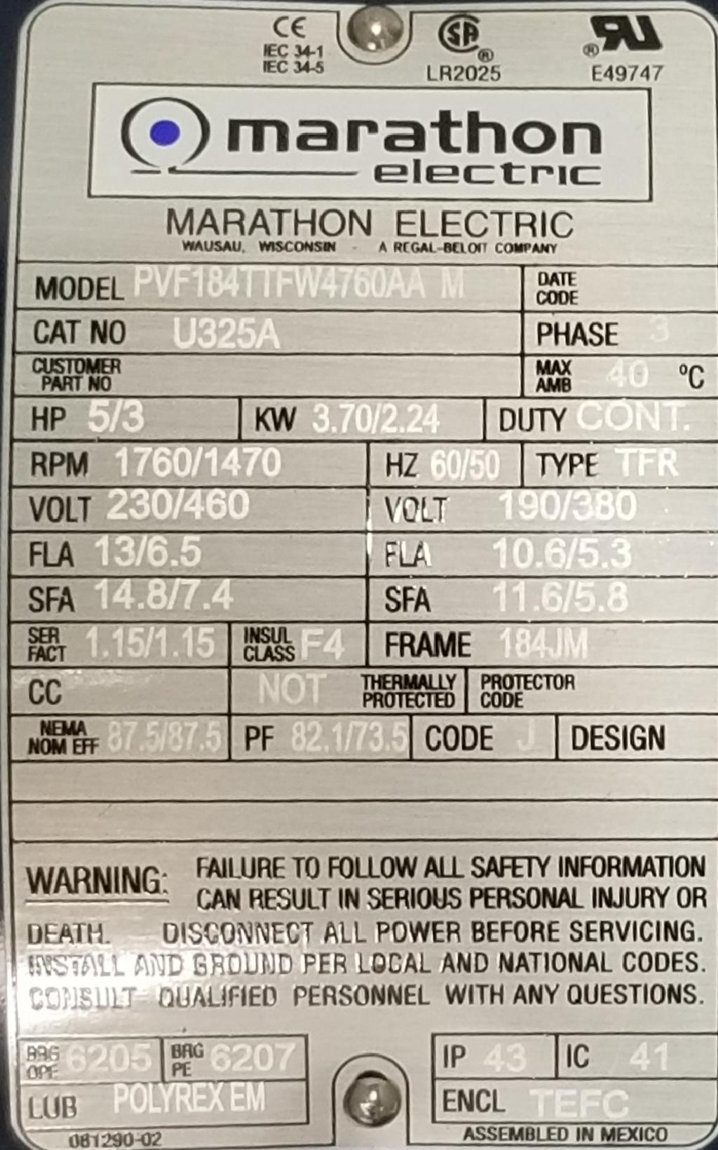 184TTFW4760-Marathon-Dealers Industrial