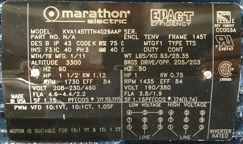 E837-Dealers Electric-Marathon