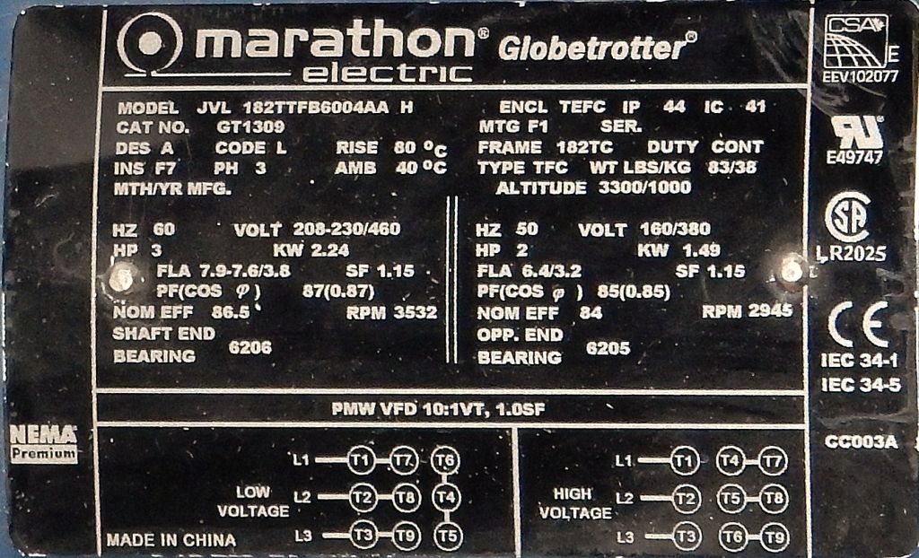 GT1309-Marathon Electric-Dealers Industrial