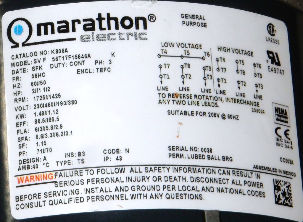 K806A -Marathon-Dealers Industrial