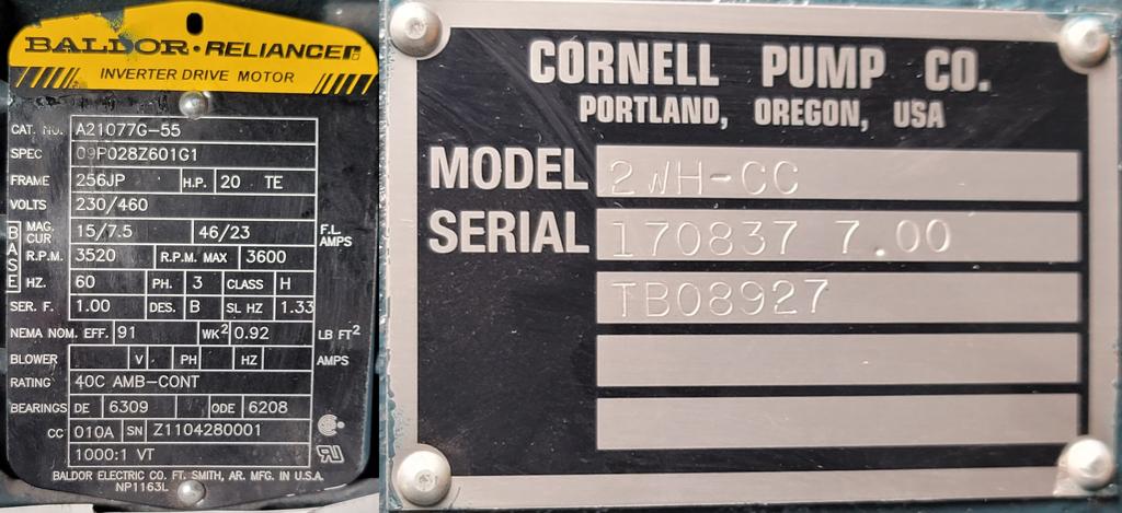 2WH-CC-CORNELL PUMPS-Dealers Industrial