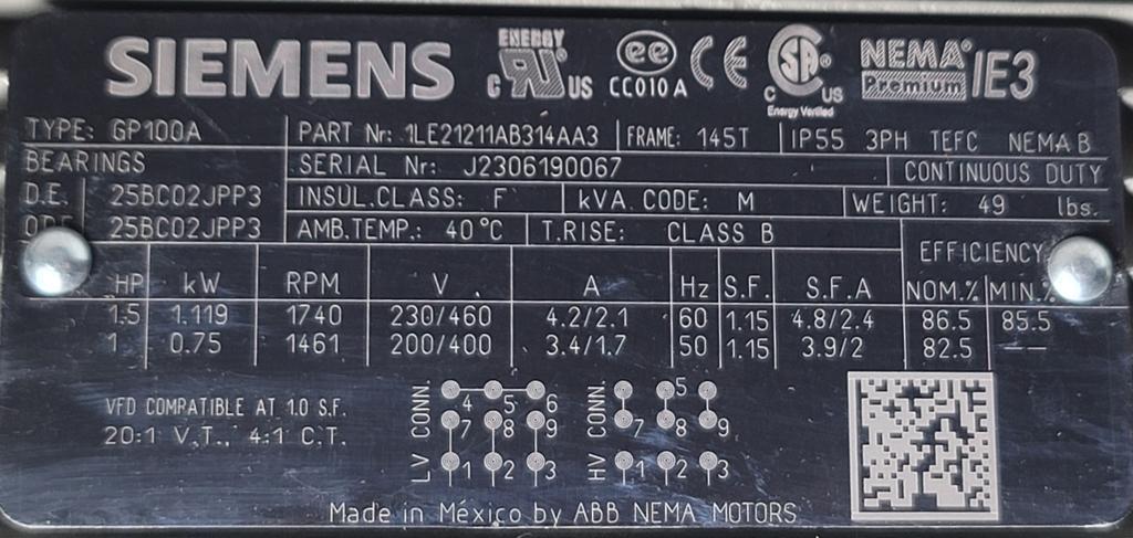 1LE21211AB314AA3-SIEMENS-Dealers Industrial