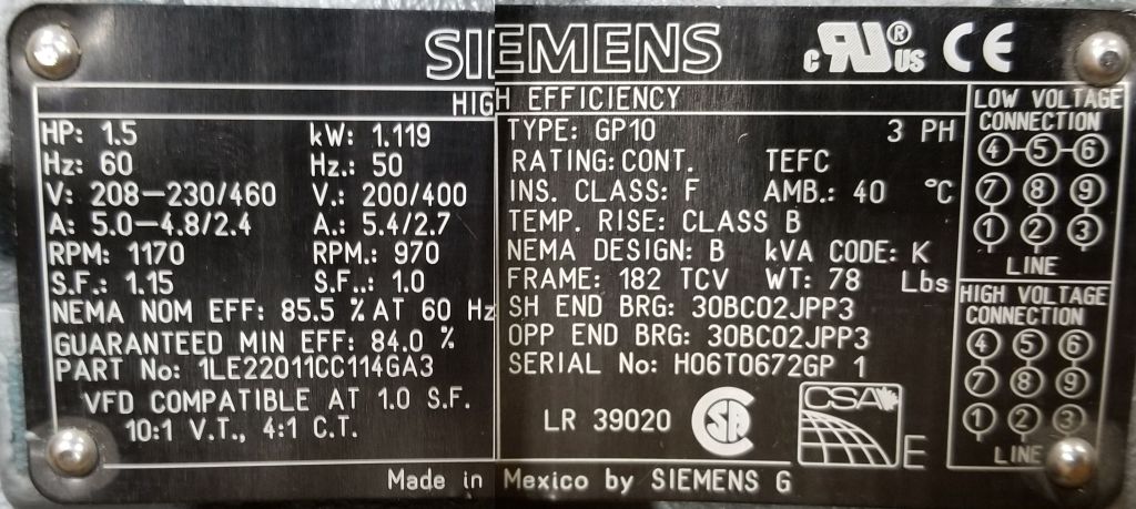 1LE22011CC114GA3-Siemens-Dealers Industrial